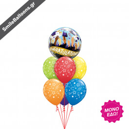 Μπουκέτο μπαλονιών "Hats Off To You" - Κωδικός: 9511041 - SmileStore