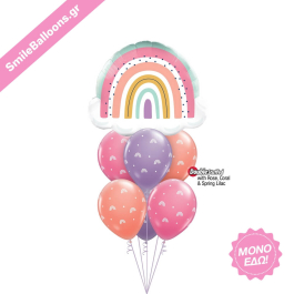 Μπαλόνια για Γιορτή της Μητέρας - Μπουκέτο Μπαλονιών "A Bouquet of Springtime" - Κωδικός: 9513002 - SmileStore