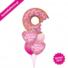 Μπουκέτο μπαλονιών "Donut You Know I Think You are Sweet" - Κωδικός: 9521018 - SmileStore