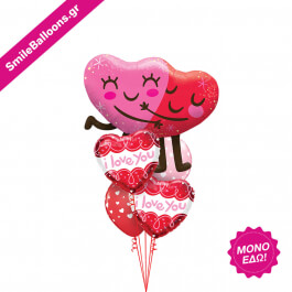 Μπουκέτο μπαλονιών "Forever With You" - Κωδικός: 9521027 - SmileStore
