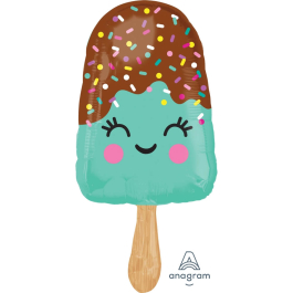 Γενέθλια - Μπαλόνι Foil "Happy Ice Cream Bar" 88εκ. - Κωδικός: A39601 - Anagram