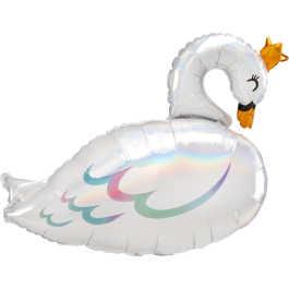 Γέννηση - Μπαλόνι Foil "Iridescent Swan" 73εκ. - Κωδικός: A41213 - Anagram