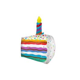 Μπαλόνια Γενεθλίων - Μπαλόνι Foil "Cake Slice" 63εκ. - Κωδικός: A41252 - Anagram