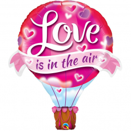 Μπαλόνι Foil "Love is in the Air Balloon" 107εκ. - Κωδικός: 78529 - Qualatex