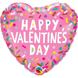 Μπαλόνι Foil "Valentine's Sprinkles" 46εκ - 97155