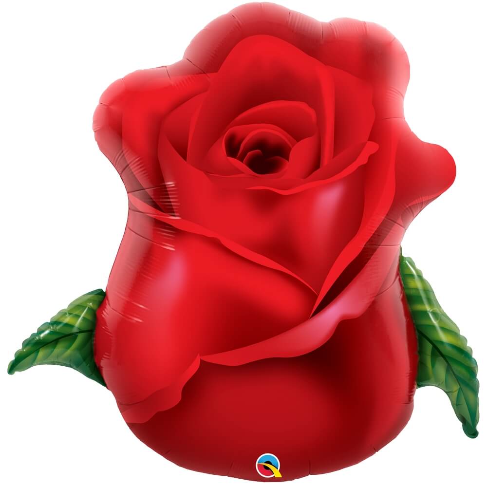 Μπαλόνι Foil "Red Rose Bud" 84εκ.
