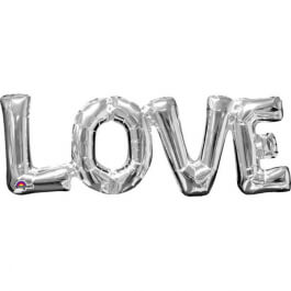 Μπαλόνι Λέξη "Love" - Anagram ασημί - Κωδικός: A3310101 - Anagram