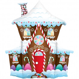 Μπαλόνι Foil "Gingerbread House" 94εκ. - Κωδικός: 14945 - Qualatex