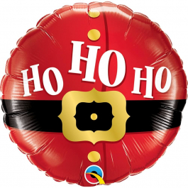 Μπαλόνι Foil "Ho Ho Ho Santa's Belt" 43εκ. - Κωδικός: 52120 - Qualatex
