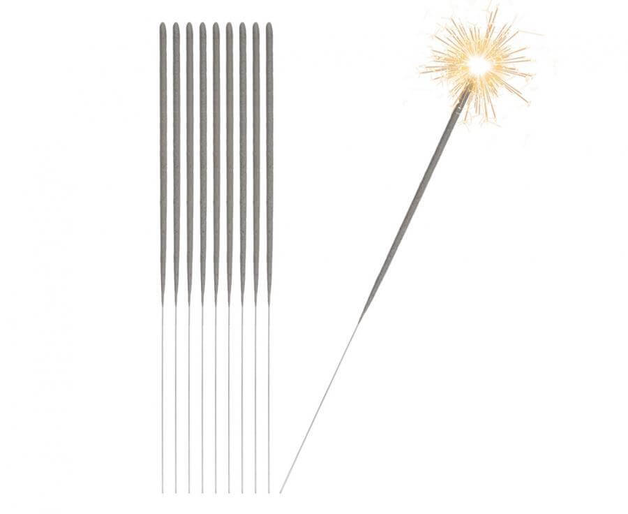 Πυροτεχνήματα Τούρτας - Sparklers - 25cm (10 τεμ.)