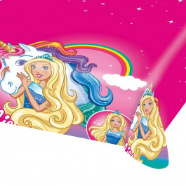 Πλαστικό Τραπεζομάντηλο "Barbie Dreamtopia" 120εκ. x 180εκ. - Κωδικός: M9902526 - Amscan