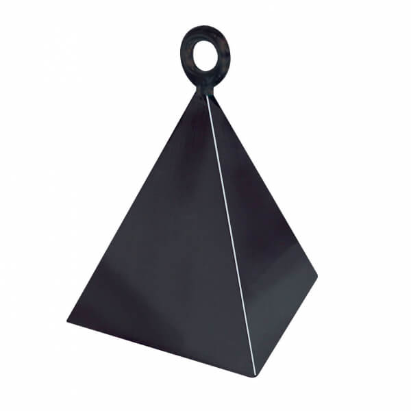 Διακοσμητική βάση πυραμίδα για μπαλόνια - Μαύρο - Κωδικός: 14740 - Qualatex