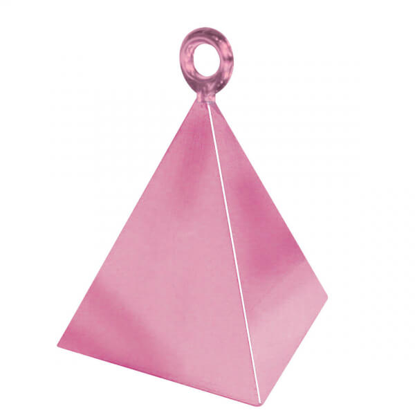 Διακοσμητική βάση πυραμίδα για μπαλόνια - Ροζ - Κωδικός: 14741 - Qualatex